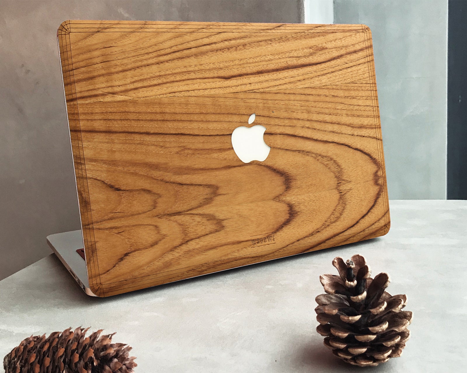 MacBook Skin - Made of Real Wood - Teak