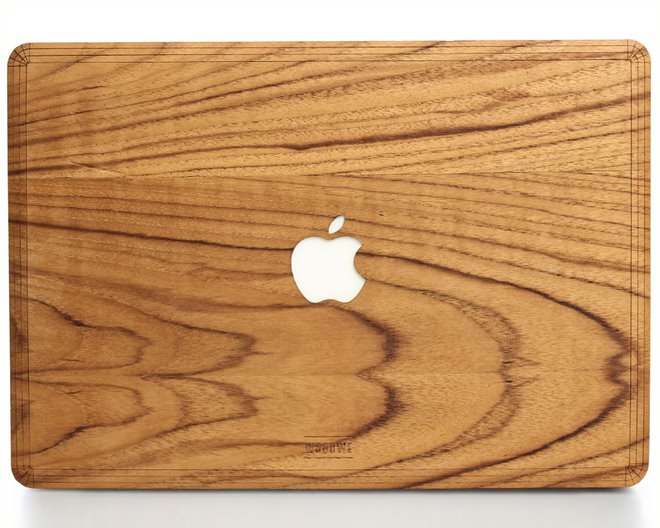 MacBook Skin - Made of Real Wood - Teak