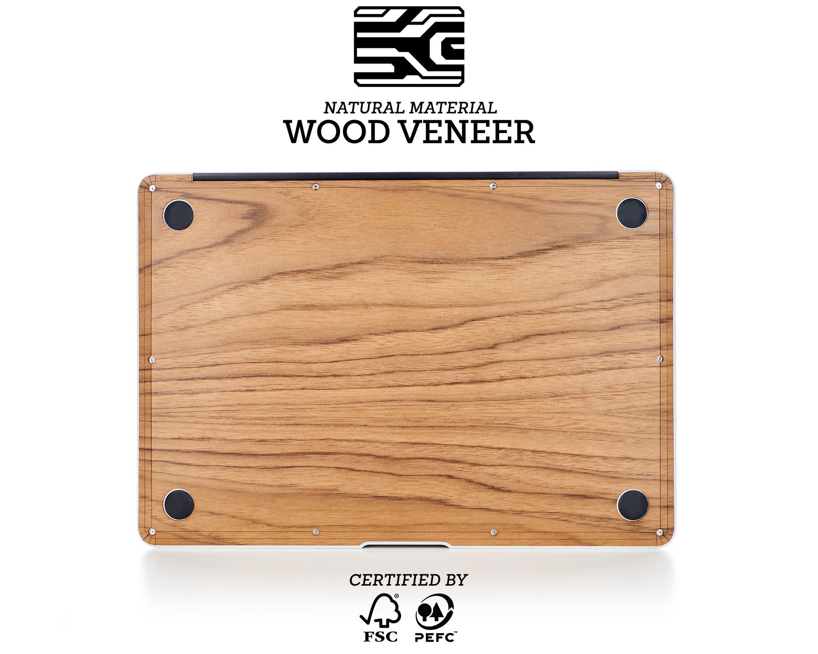 MacBook Skin - Made of Real Wood - Teak