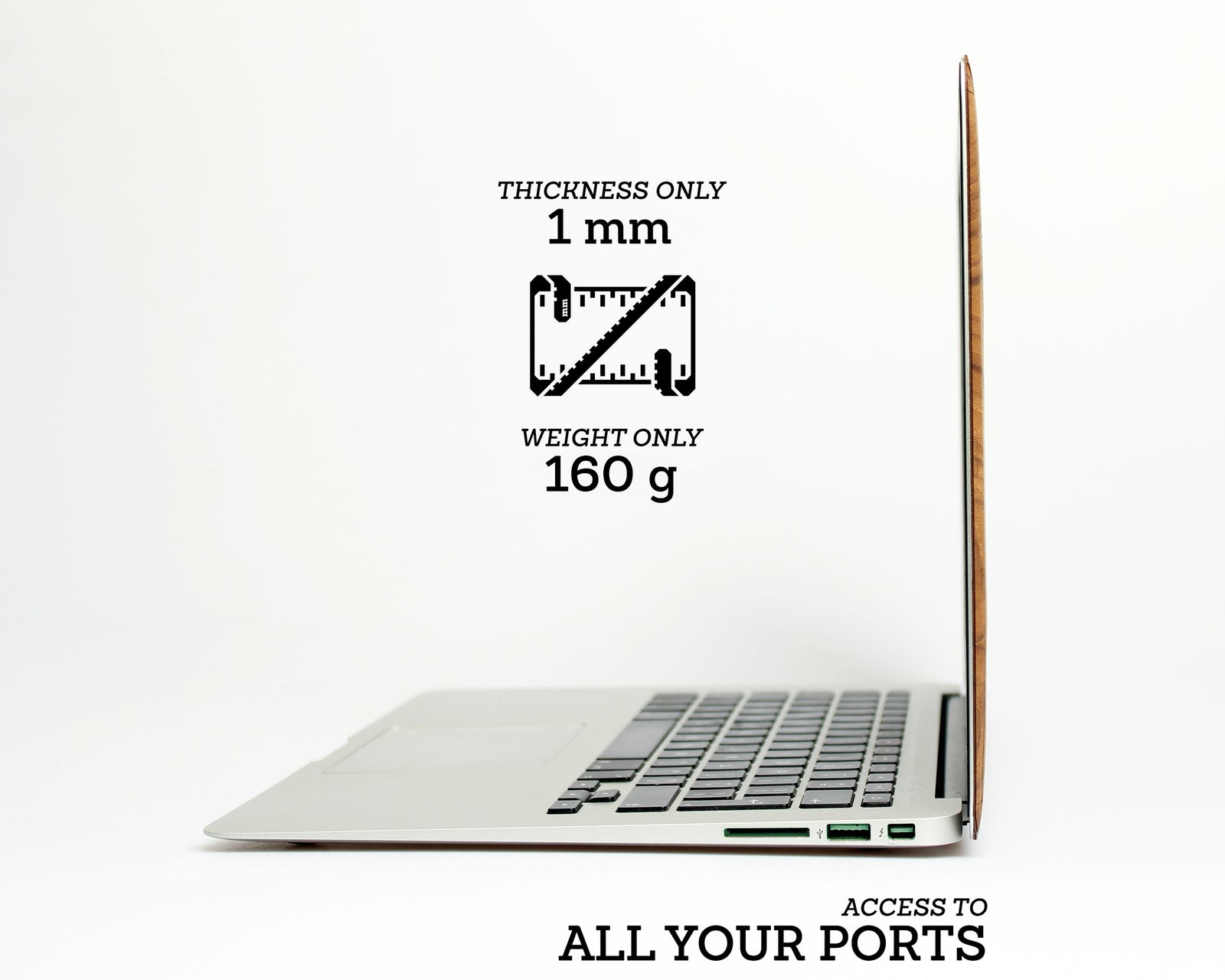 Teak Branch – Story of Health - Macbook Wood Skin