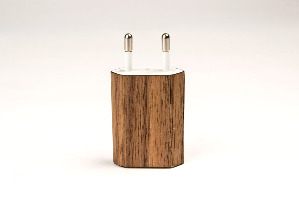 Real Wood Wrap/Skin for iPhone Charger