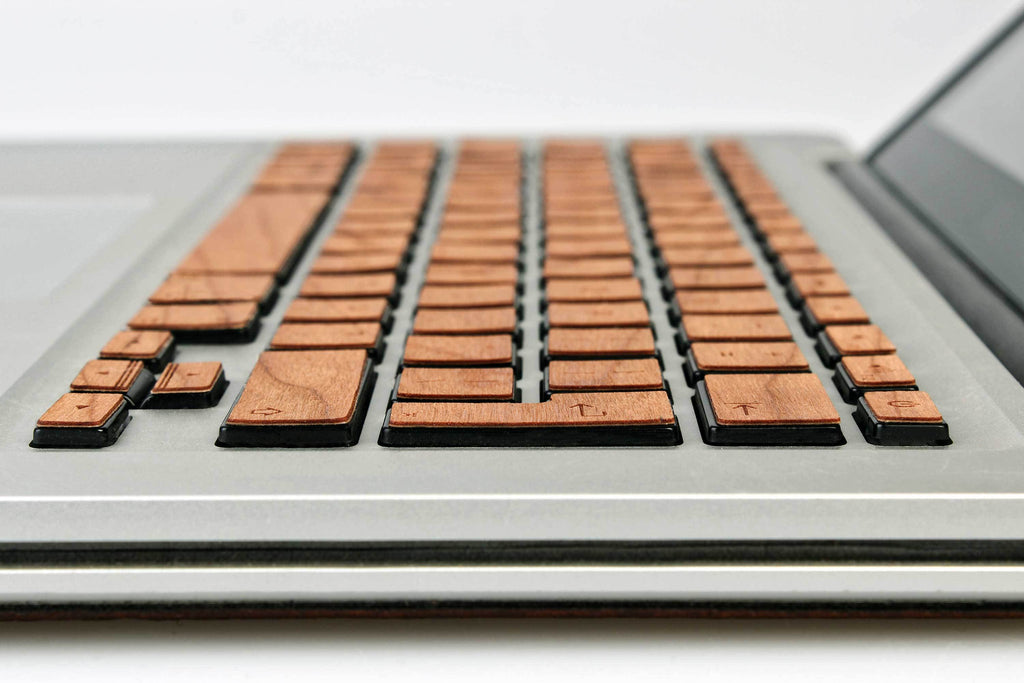 Macbook Wood Keyboard Skin - Cherry