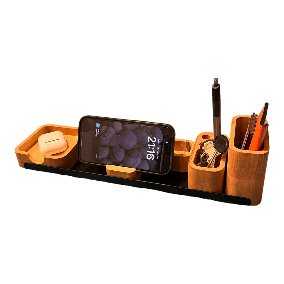 Table Organiser - Wood &amp; Metal