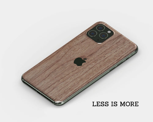 IPhone Skin - Walnut Wood