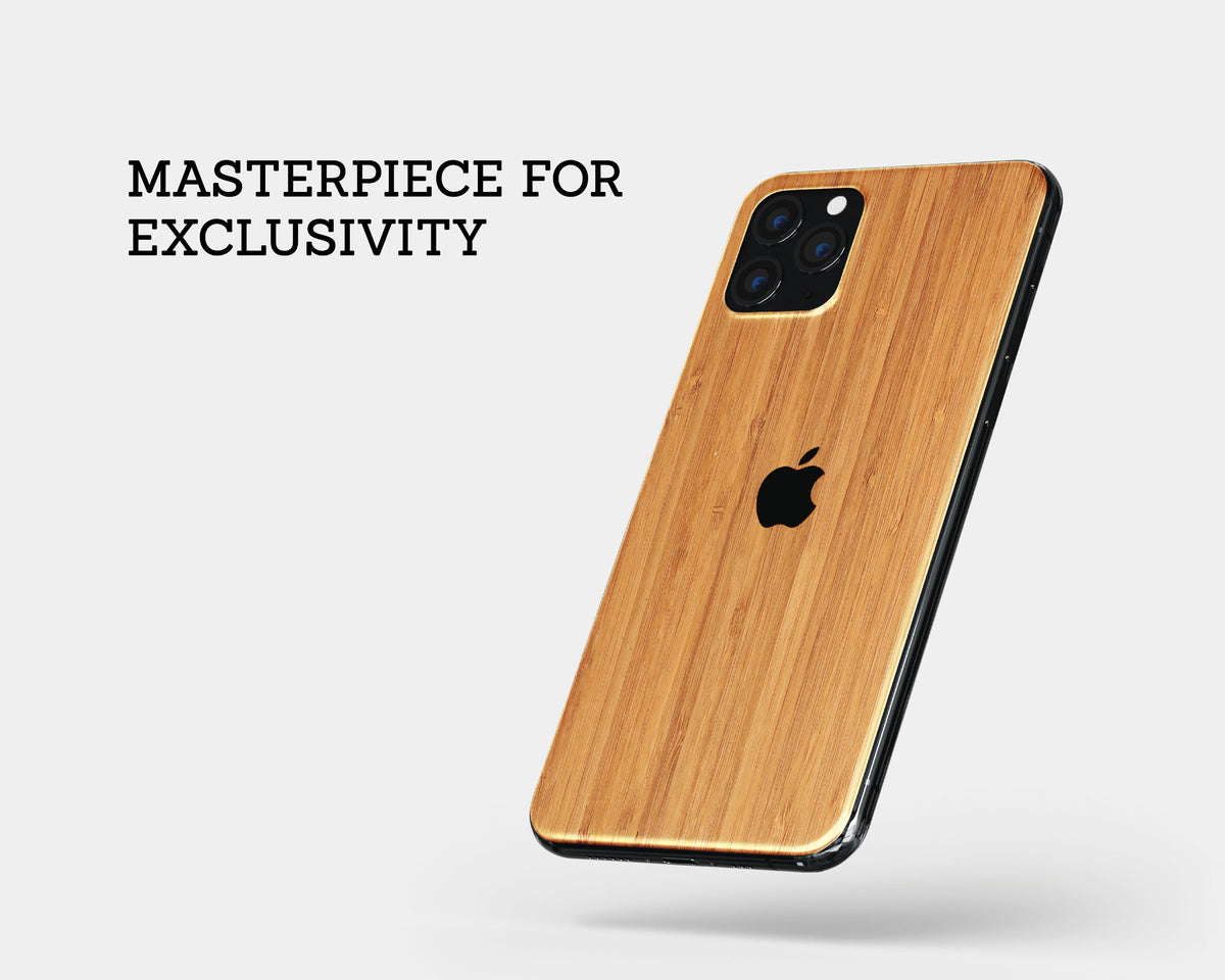 IPhone Skin - Bamboo Wood