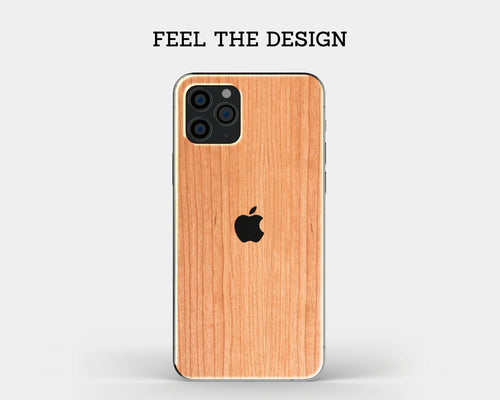 IPhone Skin - Cherry Wood