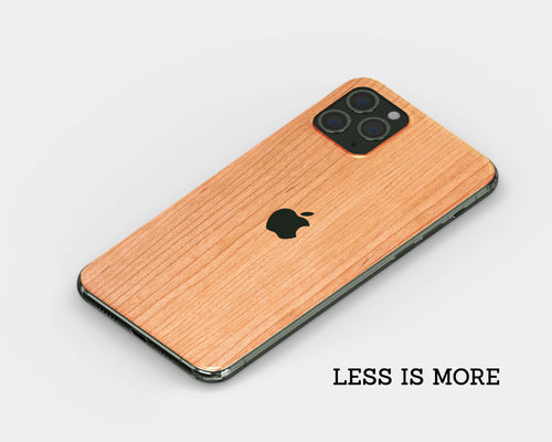 IPhone Skin - Cherry Wood