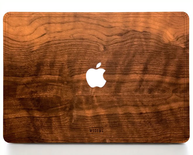 MacBook Skin - Made of Real Wood - Imbuia