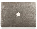 Macbook Skin - Made of Real Stone - Silver Grey