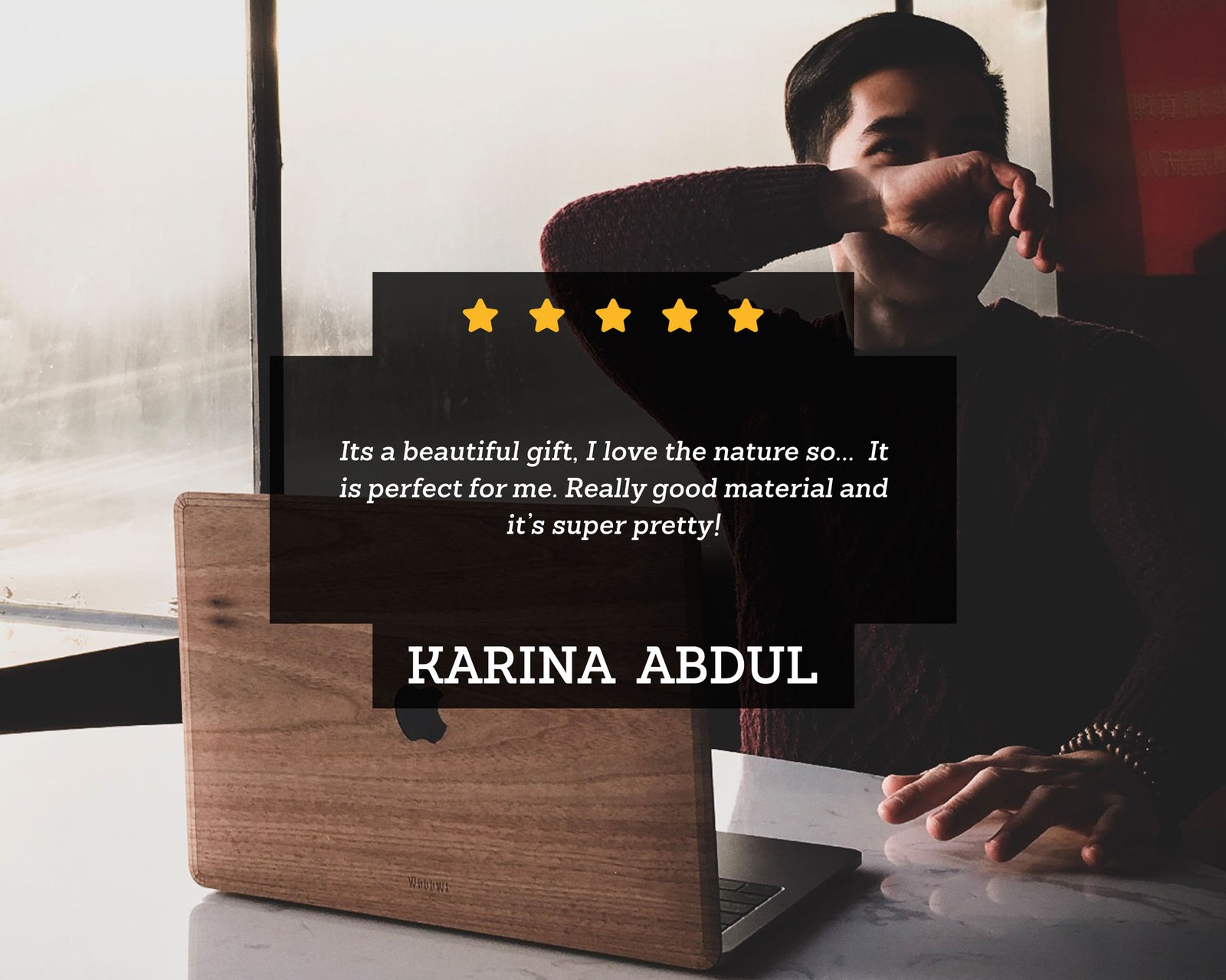 IPhone Case - Saves Us - Walnut Wood