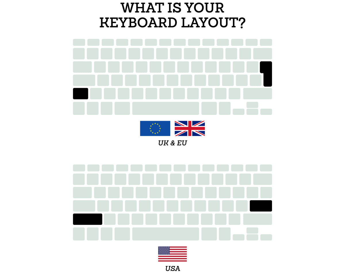 Macbook Wood Keyboard Skin - Light Teak