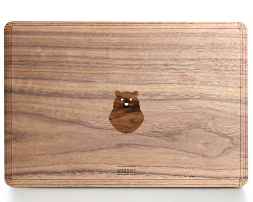 Spooky Bear - Character - Macbook Wood Skin