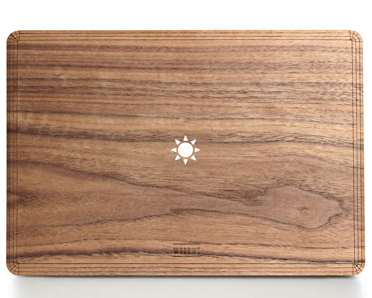 Sun - Macbook Wood Skin
