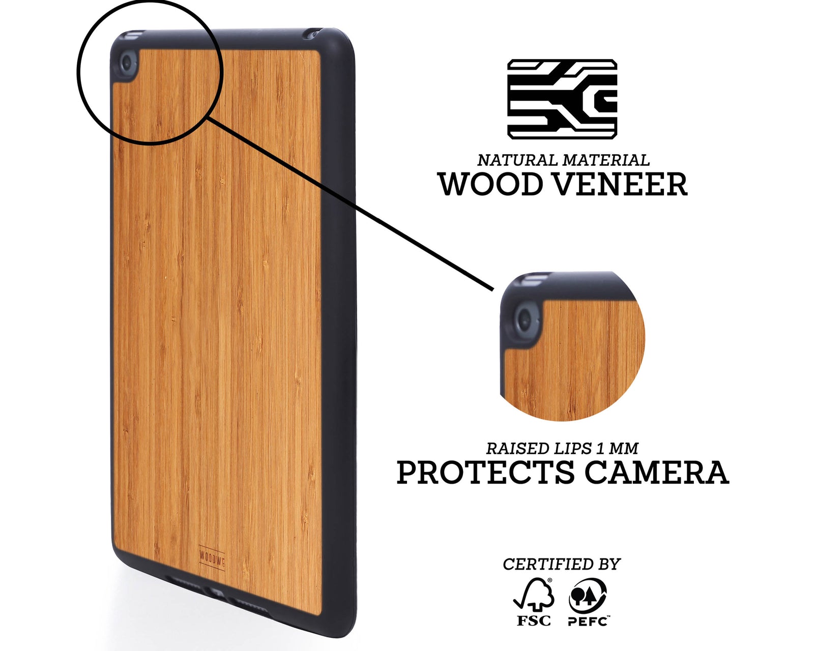 ipad case cover wood protection protective bamboo mini air pro