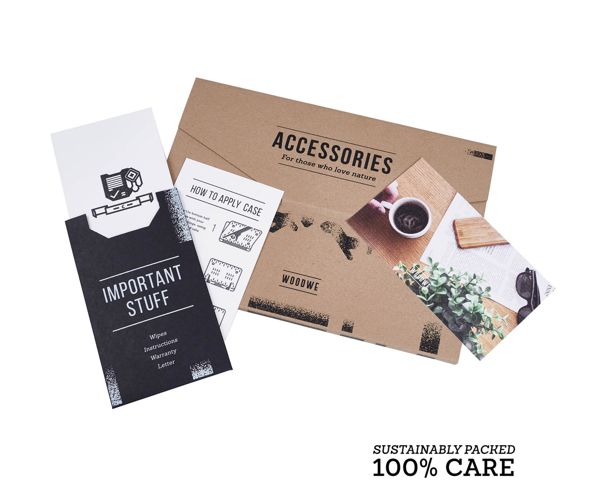 Ipad Case - Walnut Wood