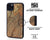 iphone case cover stone protection protective burning forest