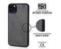 iphone case cover stone protection protective darkblack