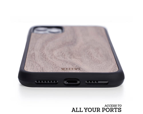 iphone case cover wood protection protective collections earthday walnut saves us