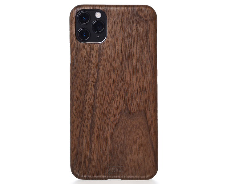 WoodWe iPhone Case - Walnut Hard Wood - Brown - iPhone 12 Mini