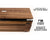 MACBOOK PROTECTIVE CASE - Real Walnut Wood